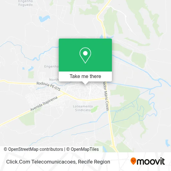 Click.Com Telecomunicacoes map