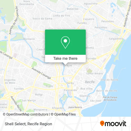 Shell Select map