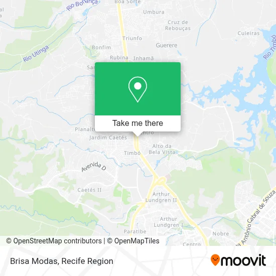 Brisa Modas map