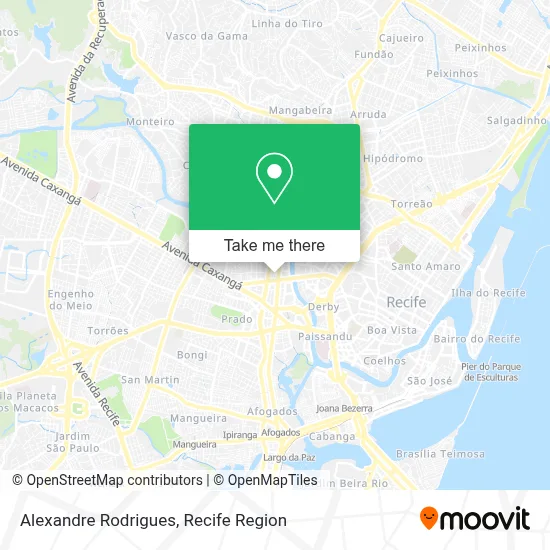 Alexandre Rodrigues map