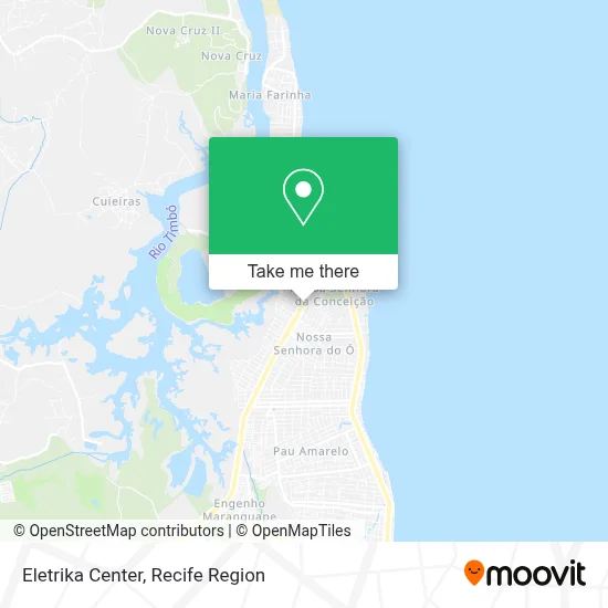 Eletrika Center map