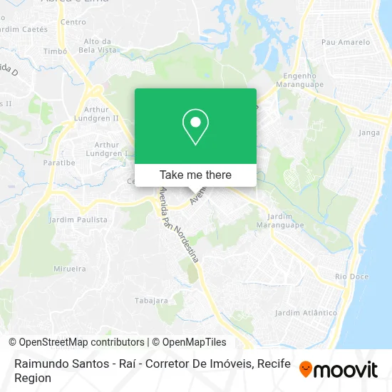 Raimundo Santos - Raí - Corretor De Imóveis map