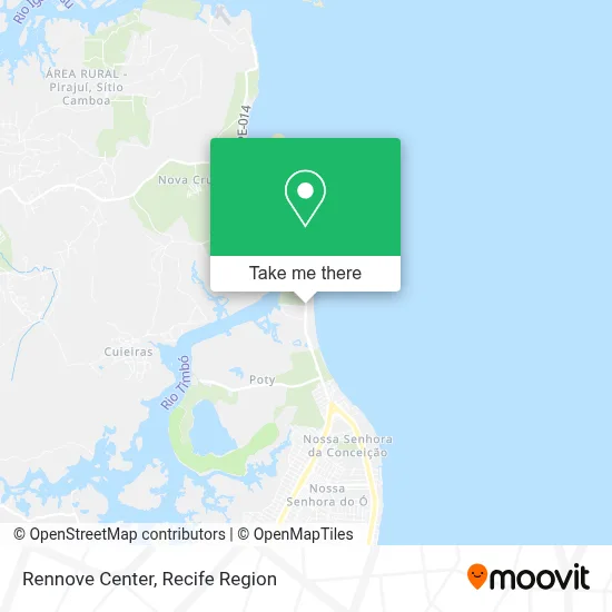 Rennove Center map
