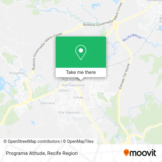 Programa Atitude map