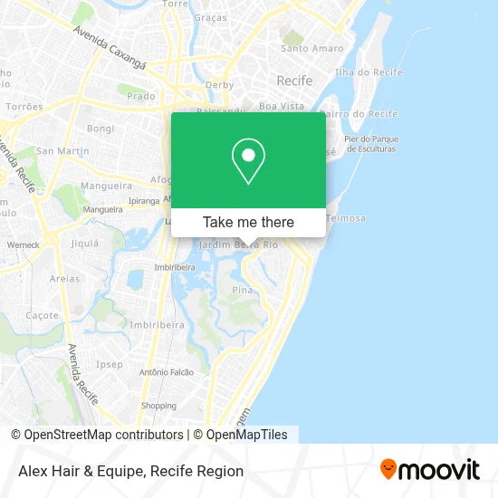 Alex Hair & Equipe map