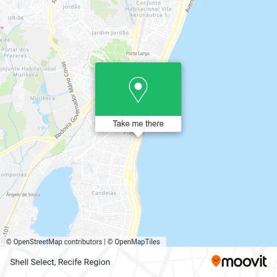 Shell Select map