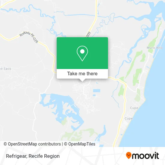 Refrigear map