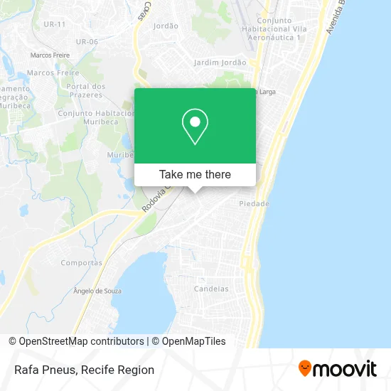 Rafa Pneus map