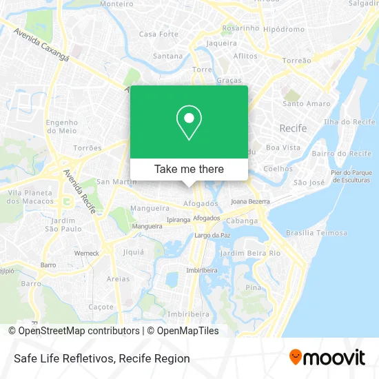 Safe Life Refletivos map