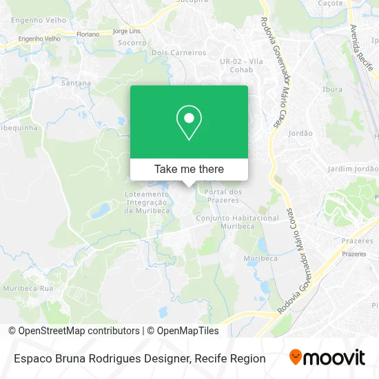 Espaco Bruna Rodrigues Designer map