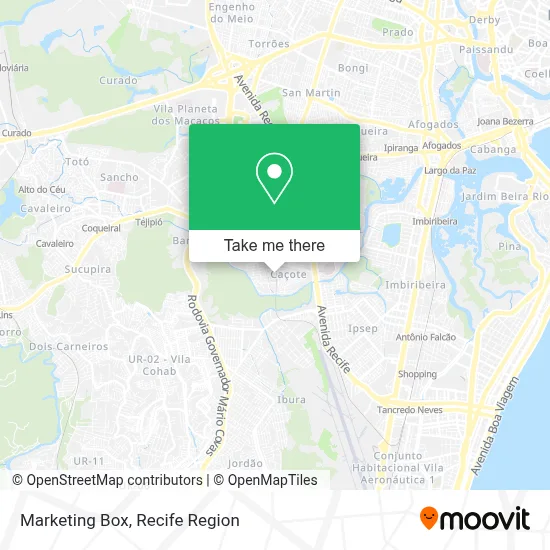 Marketing Box map