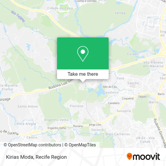 Kirias Moda map