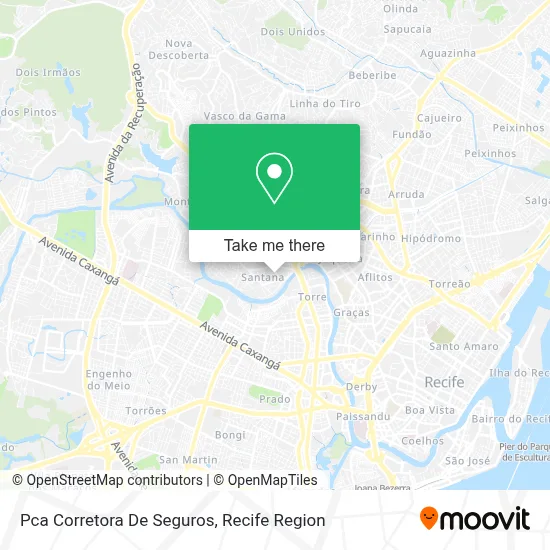 Pca Corretora De Seguros map