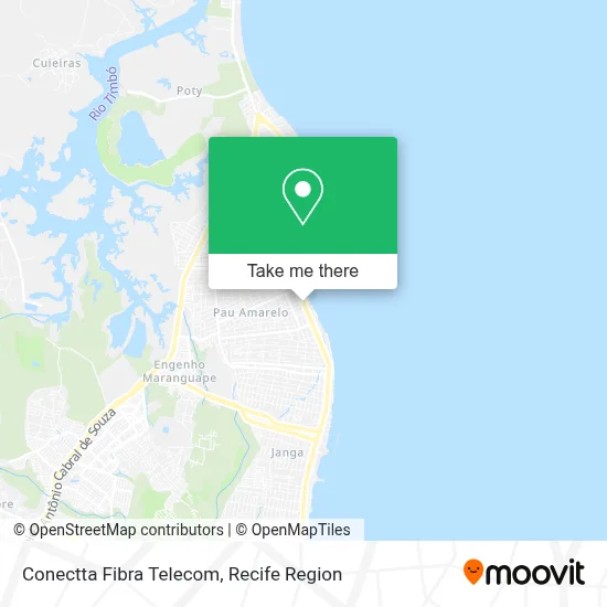 Conectta Fibra Telecom map
