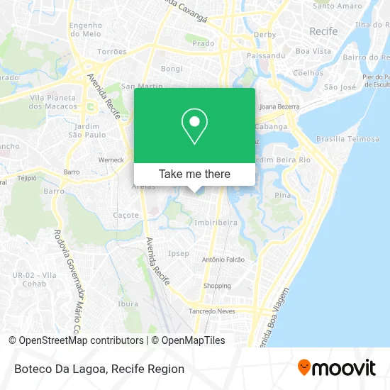 Boteco Da Lagoa map
