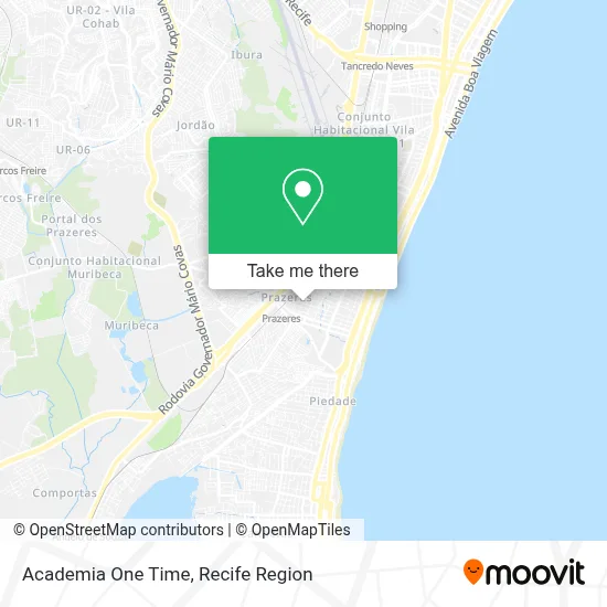 Academia One Time map