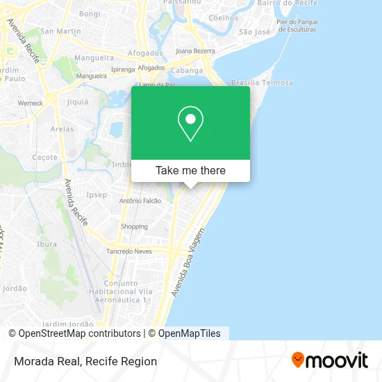 Morada Real map