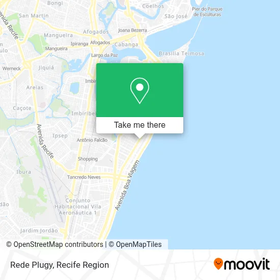 Rede Plugy map