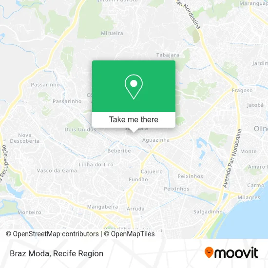Braz Moda map