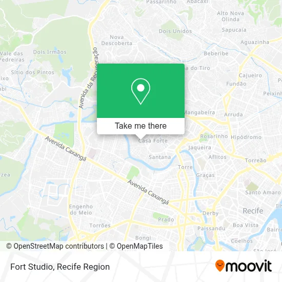 Fort Studio map