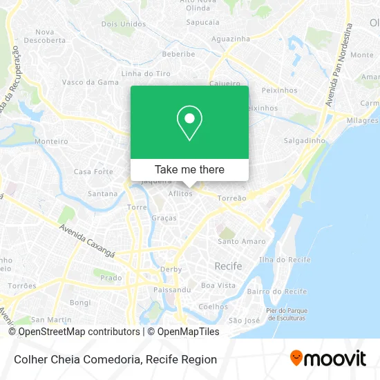 Colher Cheia Comedoria map