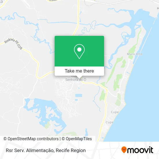 Rsr Serv. Alimentação map