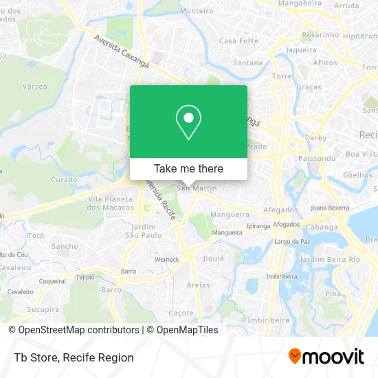 Tb Store map