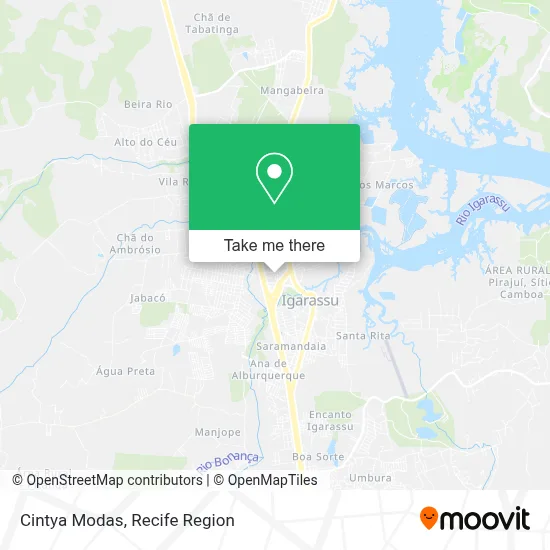 Cintya Modas map