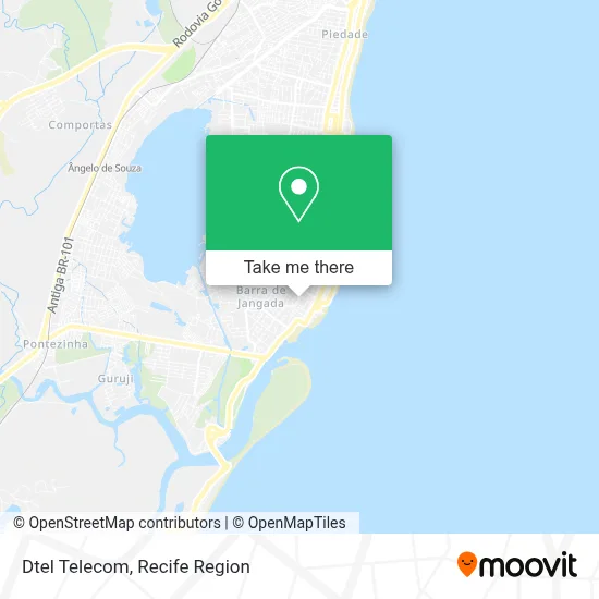 Dtel Telecom map