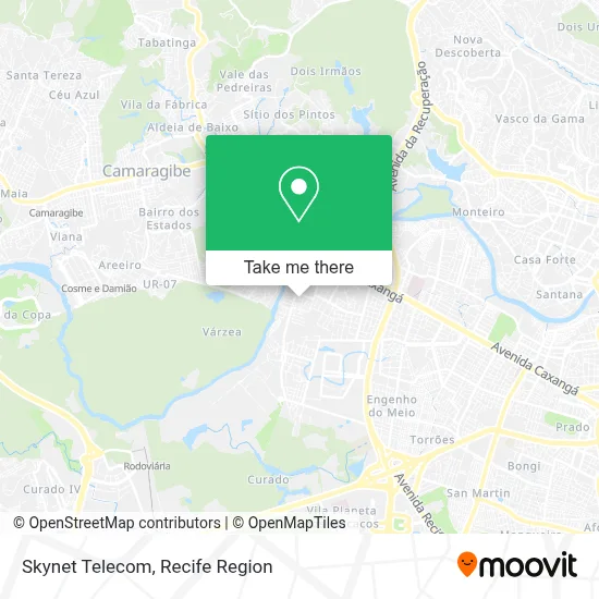Skynet Telecom map