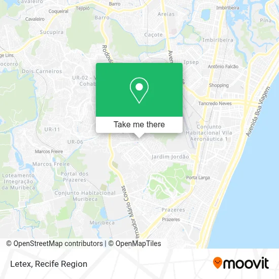 Letex map