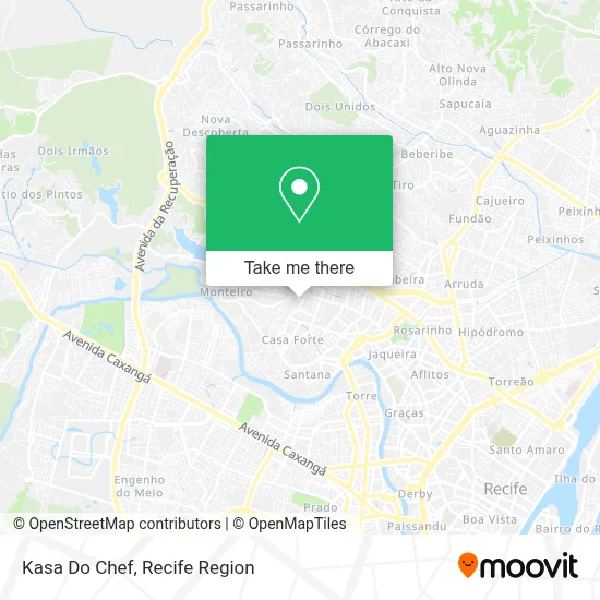 Kasa Do Chef map