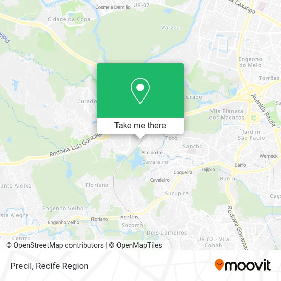 Precil map