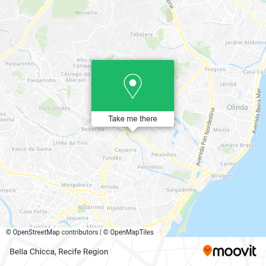 Bella Chicca map