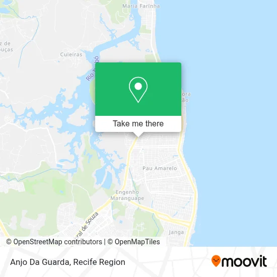 Anjo Da Guarda map