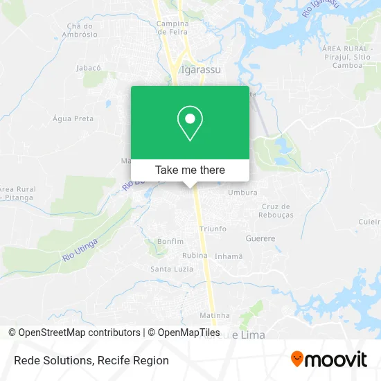 Rede Solutions map
