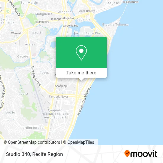 Studio 340 map