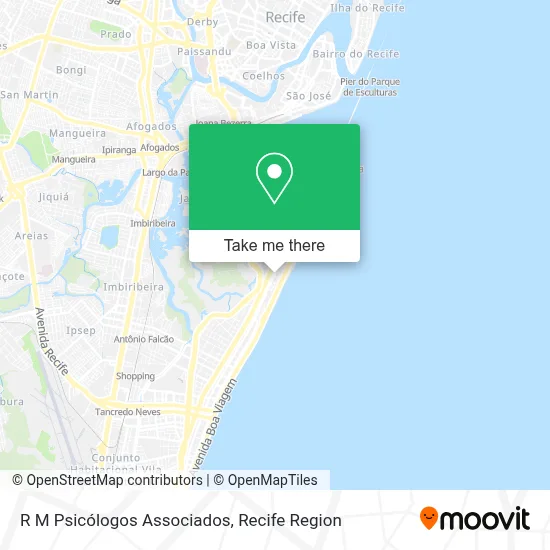 R M Psicólogos Associados map