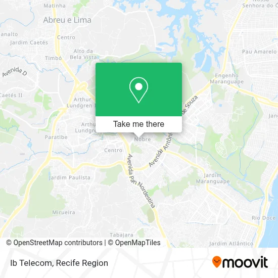 Ib Telecom map