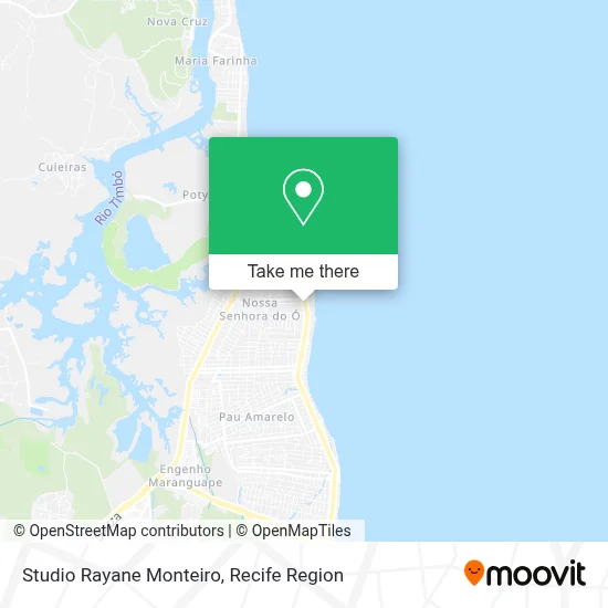 Studio Rayane Monteiro map