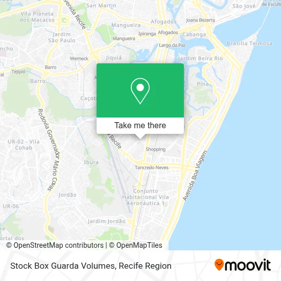 Stock Box Guarda Volumes map