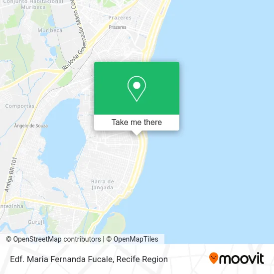 Edf. Maria Fernanda Fucale map