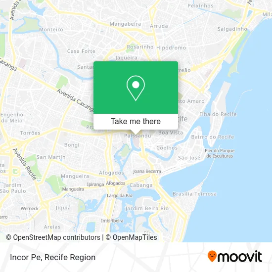 Incor Pe map