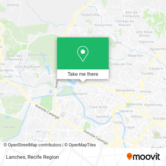 Lanches map