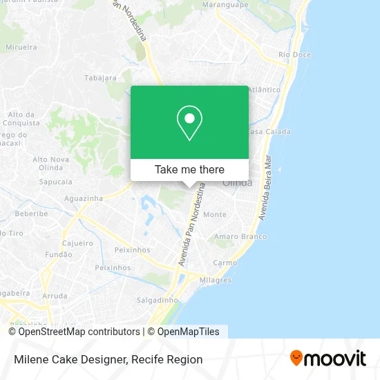 Milene Cake Designer map
