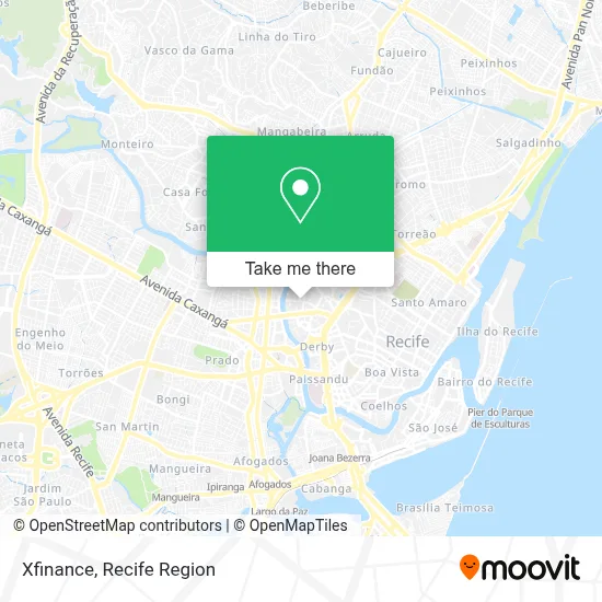 Xfinance map