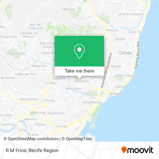 R M Frios map