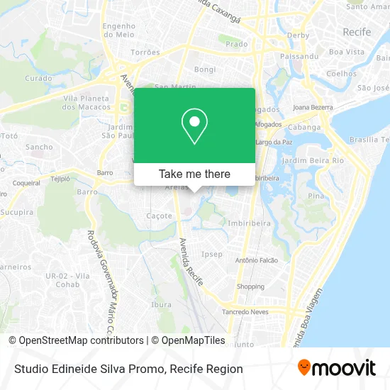 Studio Edineide Silva Promo map