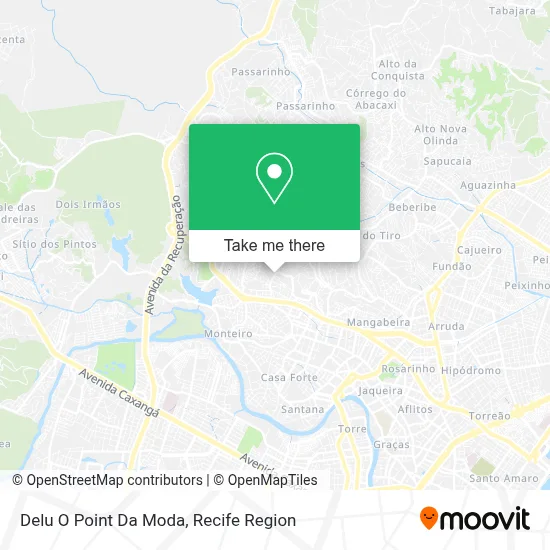 Delu O Point Da Moda map