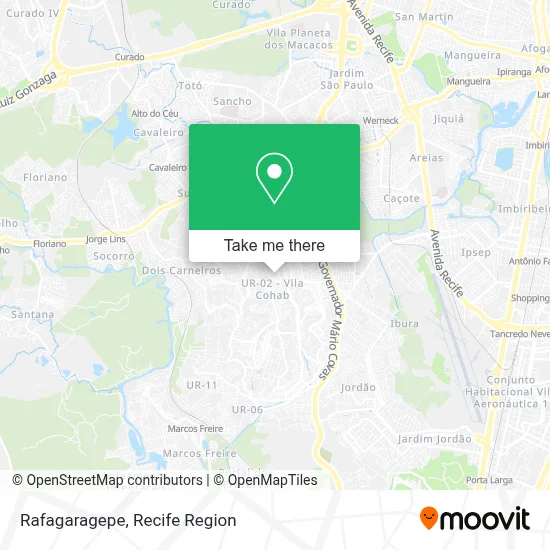 Rafagaragepe map